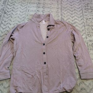 Victoria's Secret Mauve Fleece Jacket
